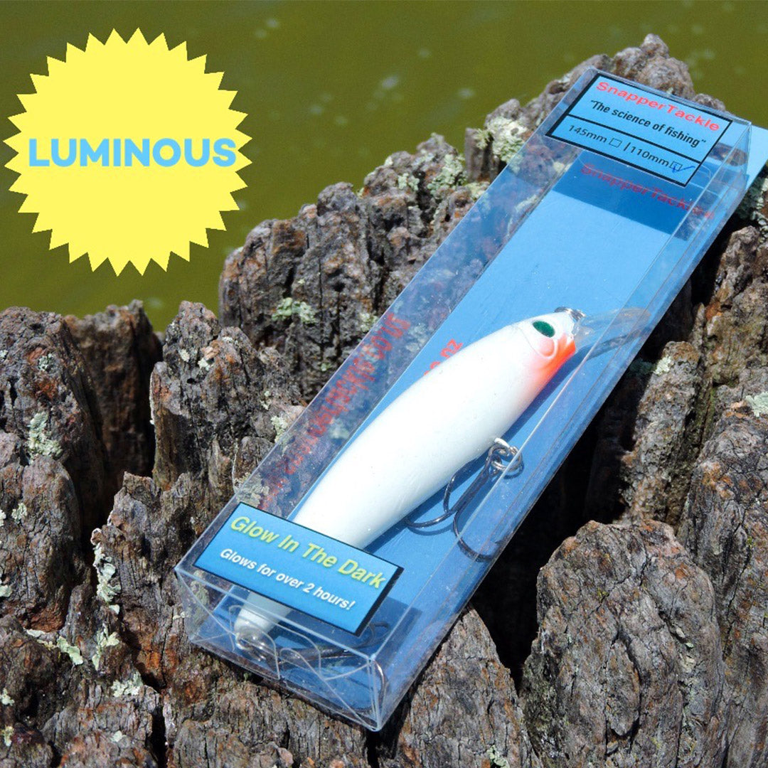Bibbed Minnow Snapper Tackle Lure - Lumo