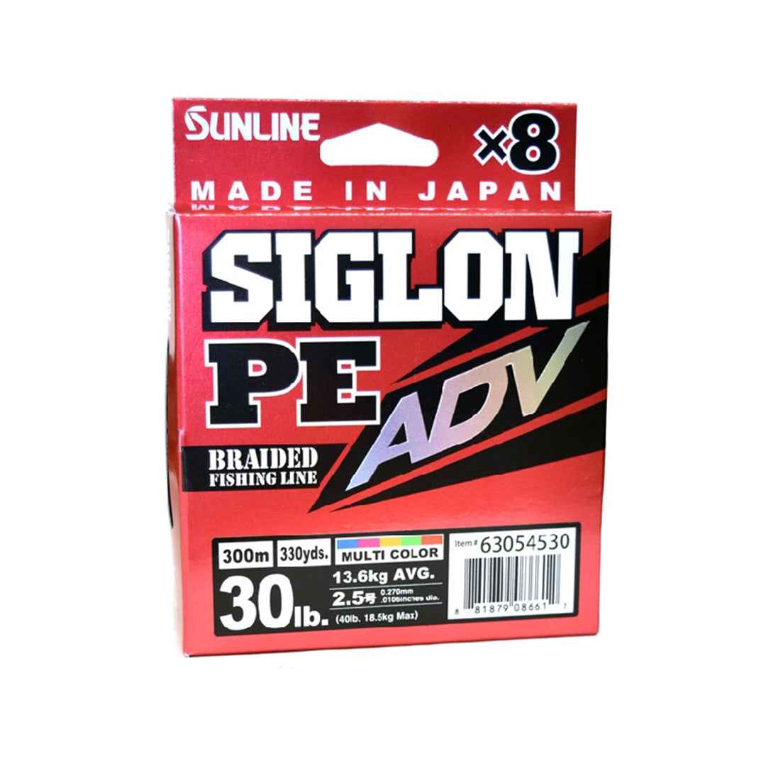 Siglon PE ADV x8 Multi Colour Braid