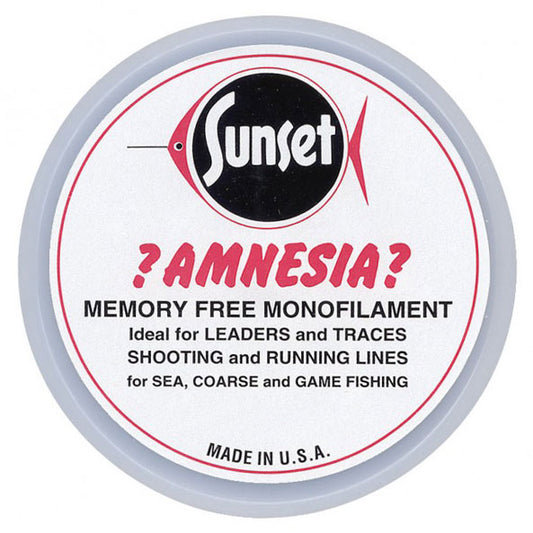 Sunset Amnesia Memory Free Monofilament Trace | 15lb / 6.8kg 100m - LURE ME - Online Fishing Tackle.