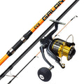 Tica Brute Wolf BW8000 surfcasting combo set with Galant surf rod and BW8000 reel