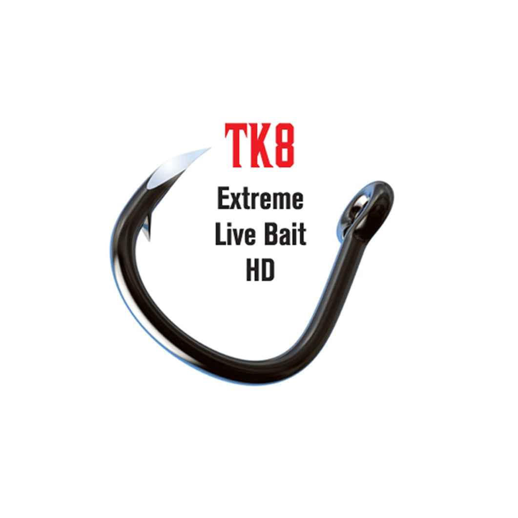Trokar Live Bait Hooks TK8 Extreme HD Non-Offset