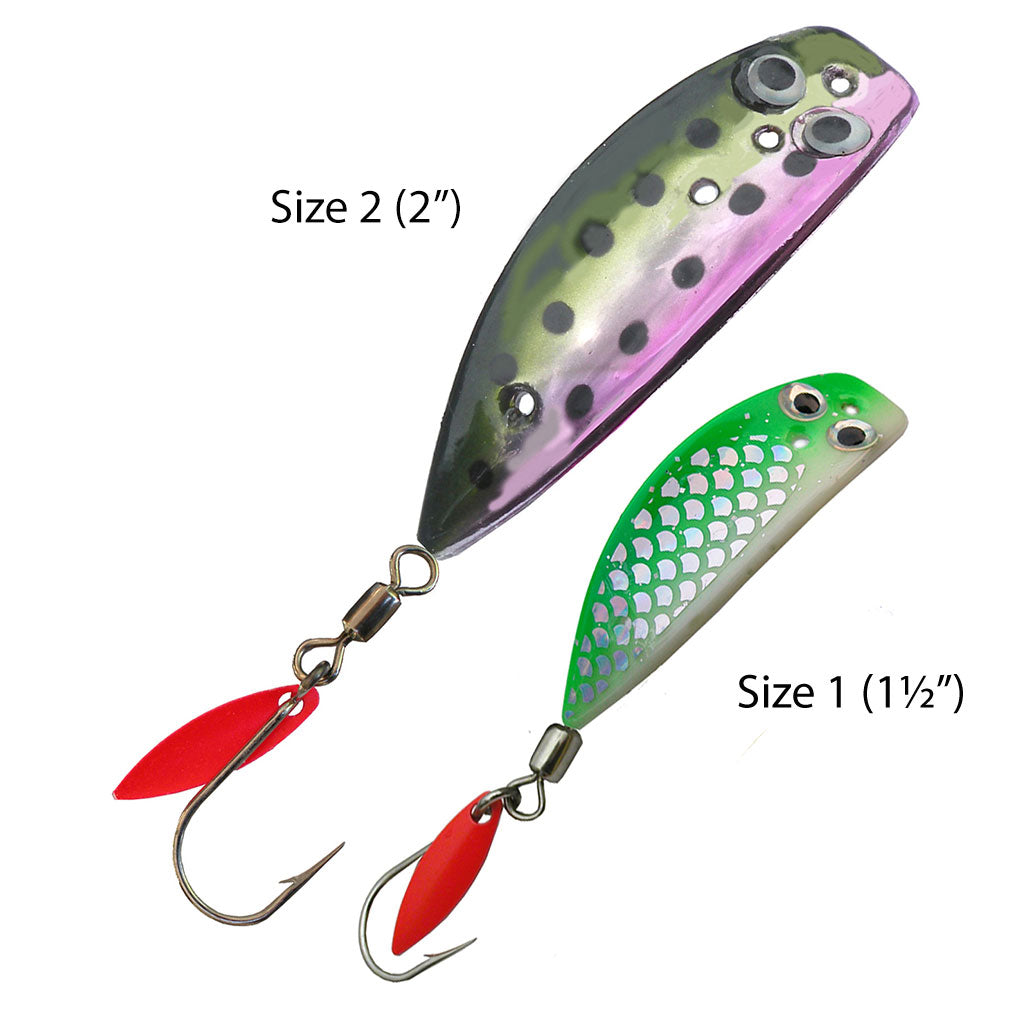 Trout Killer Trolling Lure - Chartreuse - LURE ME - Online Fishing Tackle.