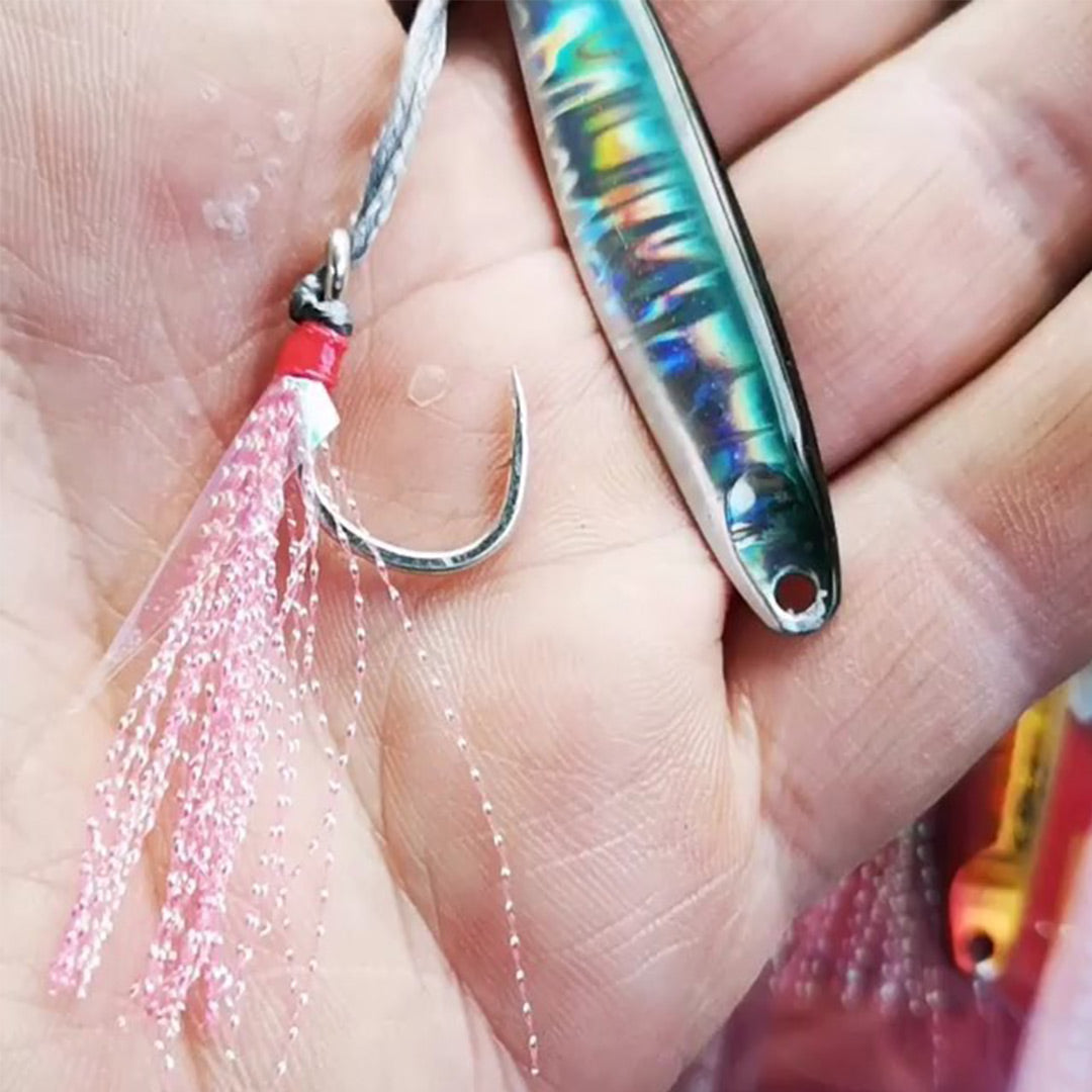 Catch Pocket Rocket Tungsten Micro Jig - White Warrior - LURE ME - Online Fishing Tackle.