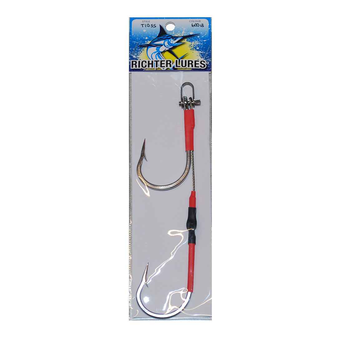 Twin Shogun Hook Game Fishing Rig 7/0 - 12/0