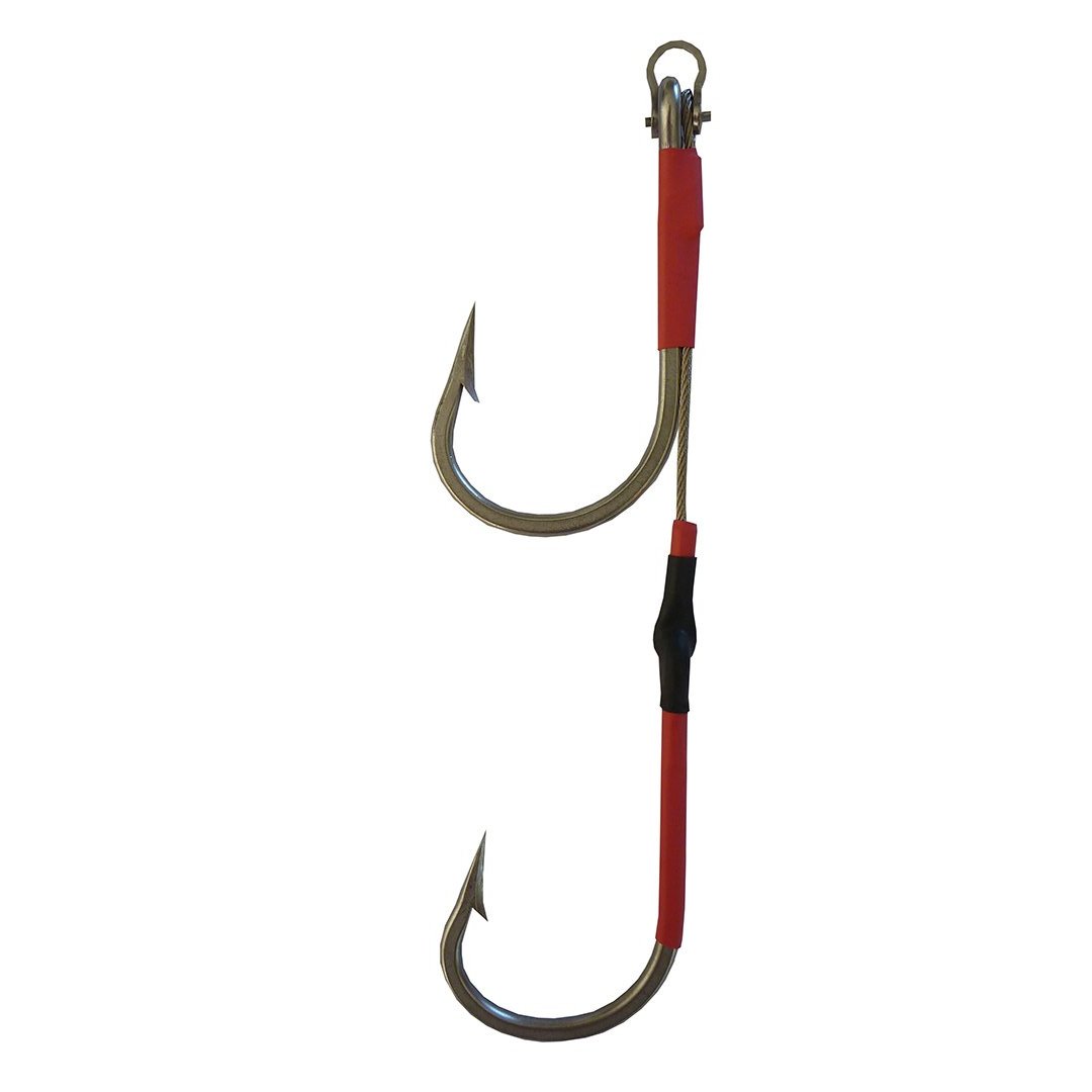 Twin Shogun Hook Game Fishing Rig 7/0 - 12/0 - LURE ME - Online Fishing Tackle.