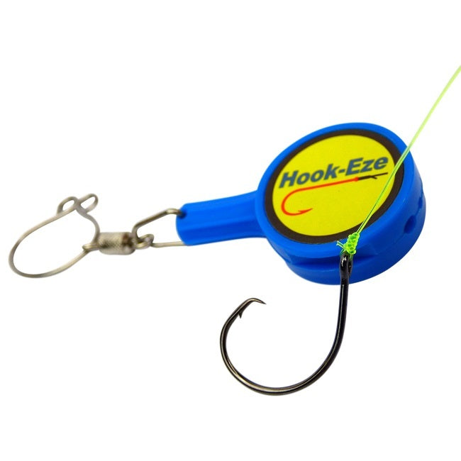 Hook Eze Fishing Knot Tying Tool Twin Pack in Blue