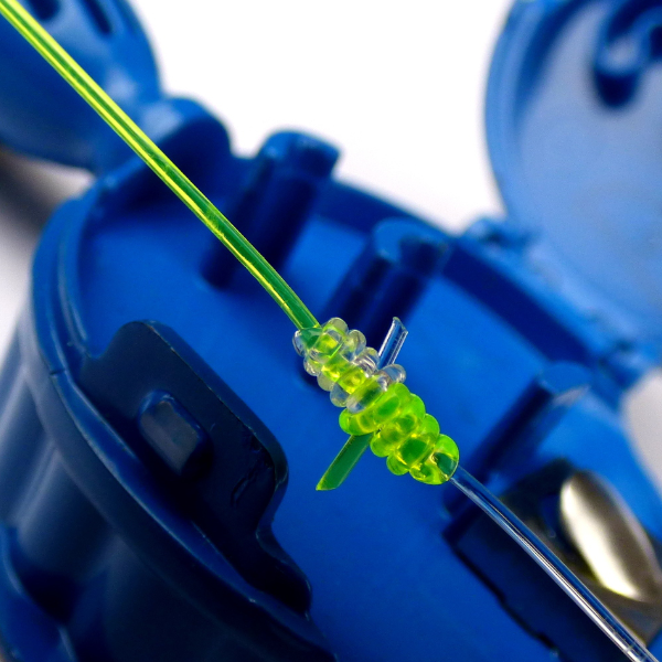 Large Hook Eze Fishing Knot Tying Tool Twin Pack in Blue