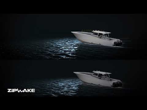 Zipwake KB300-S, 300mm Auto Trim Control System including display