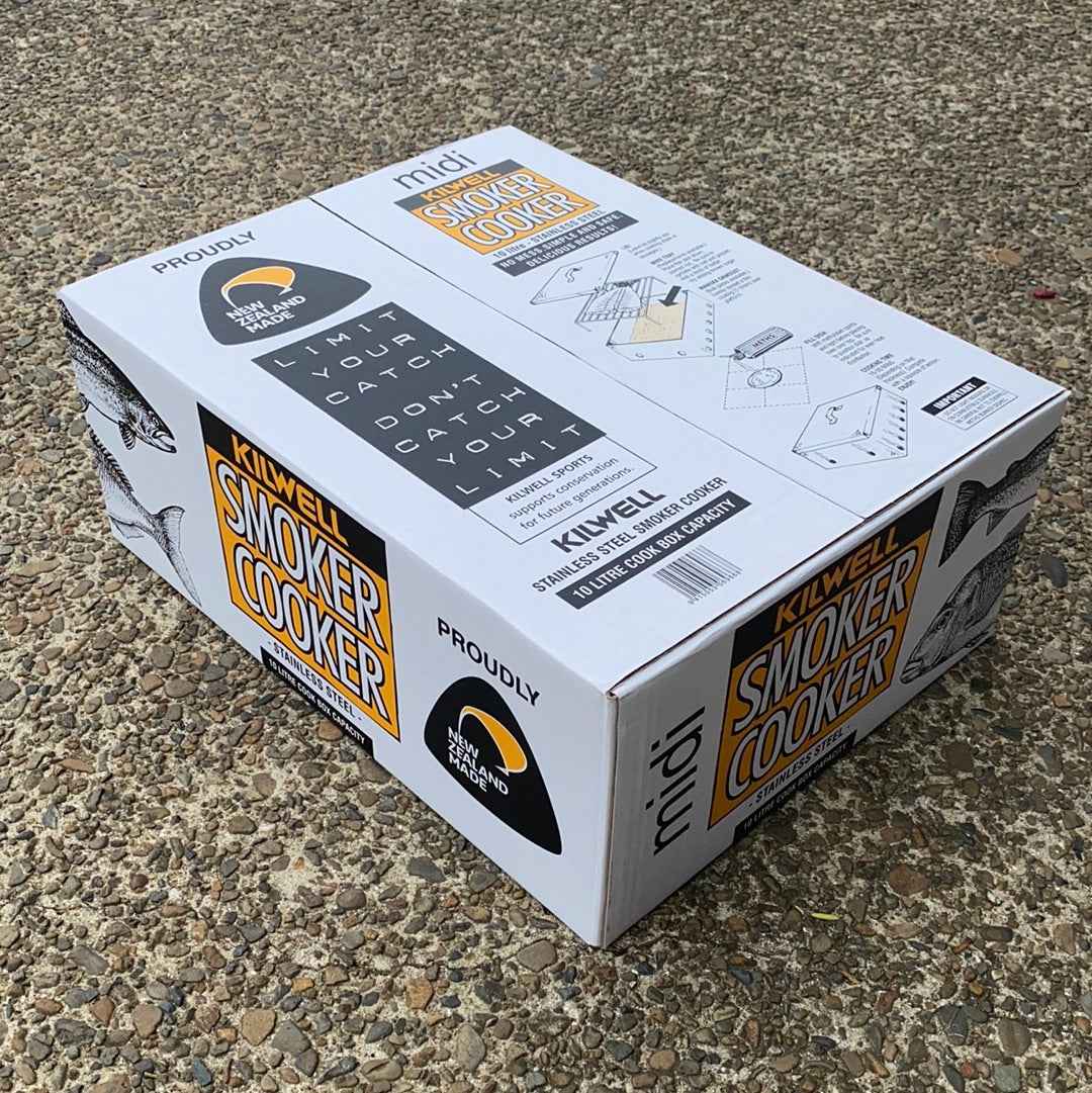 Fish Smoker - Kilwell Midi 10 Litre Smoker