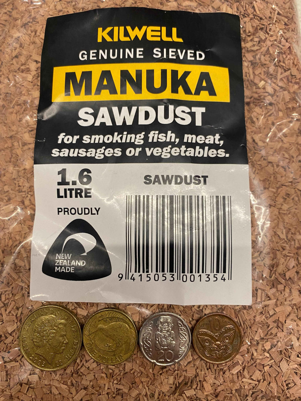Kilwell Manuka Smoker Sawdust 1 or 5 lb Bags