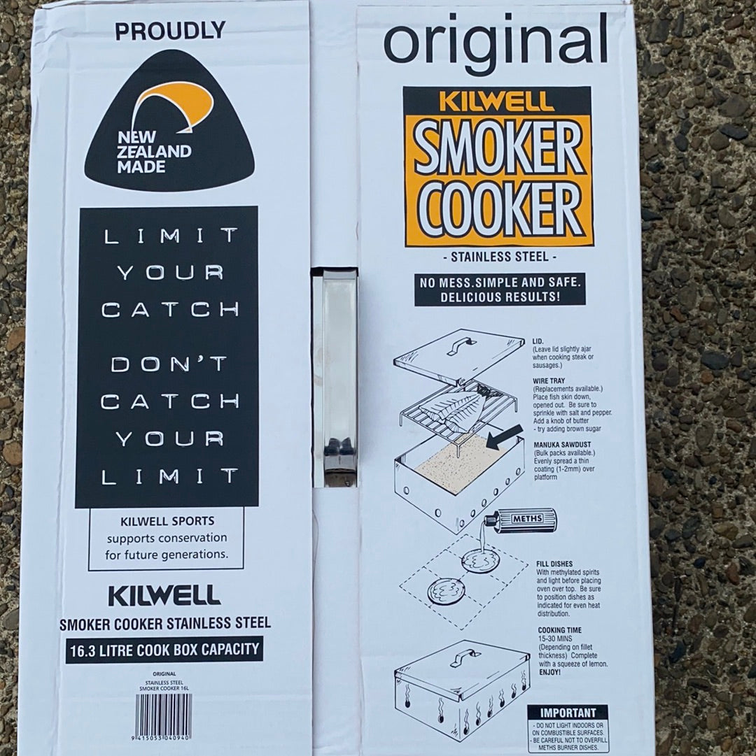 Fish Smoker - Kilwell Original 16.3 Litre Fish Smoker